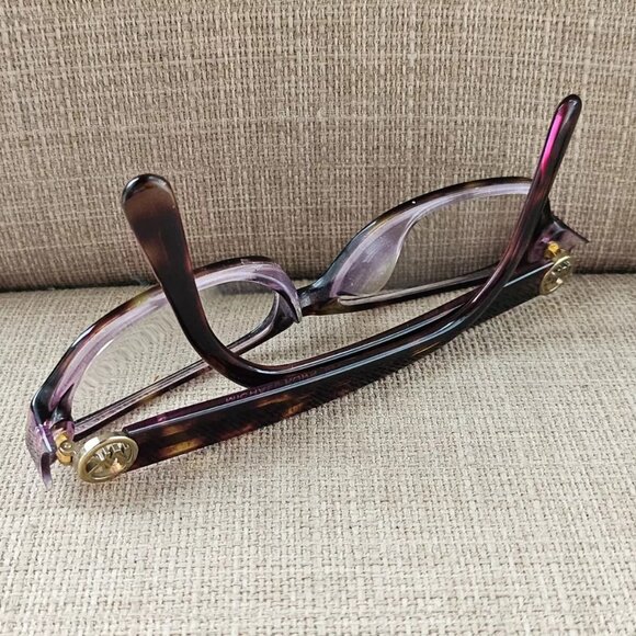 Michael Kors Women Glasses Frame Purple Tortoise MK8002F ANGUILLA Eyeglasses - Picture 3 of 12